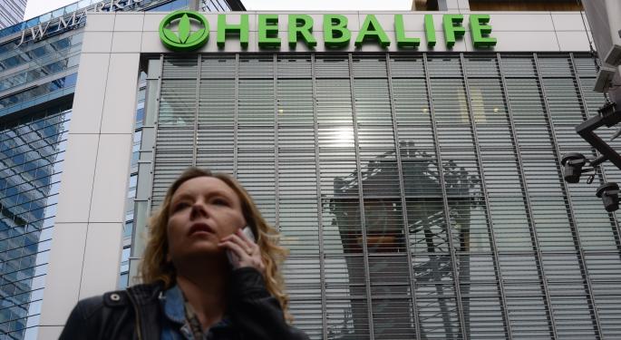 Overhang in Herbalife Persists as Rumor of DoJ, FBI Investigation Tanks Shares