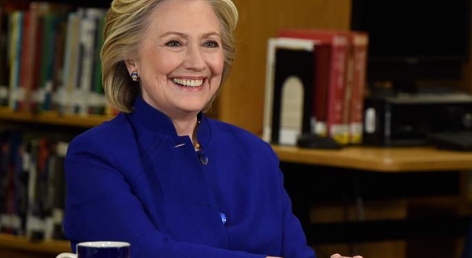 Hillary Clinton Takes Aim At The Financial Sector