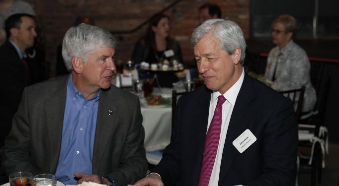 Rick Snyder And Mike Duggan Stand Behind JP Morgan's Commitment To Detroit
