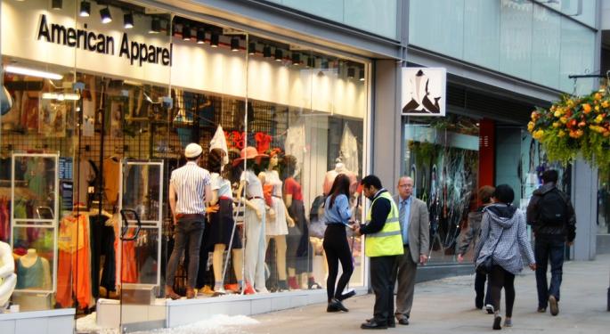American Apparel Pops Amid Report It's Reviewing 'Strategic Options'