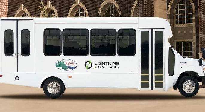 Lightning eMotors Surges 60% On New Contract