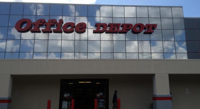 Office Depot Cites Q1 Miss On Merger Complications With Staples, Says Decision Due By May 10