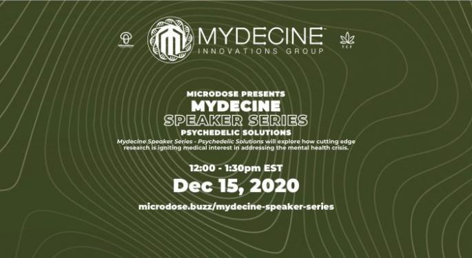 Microdose Presents: Mydecine Speaker Series - Psychedelic Solutions