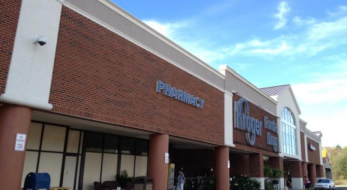 Why Kroger Shares Are Moving Higher