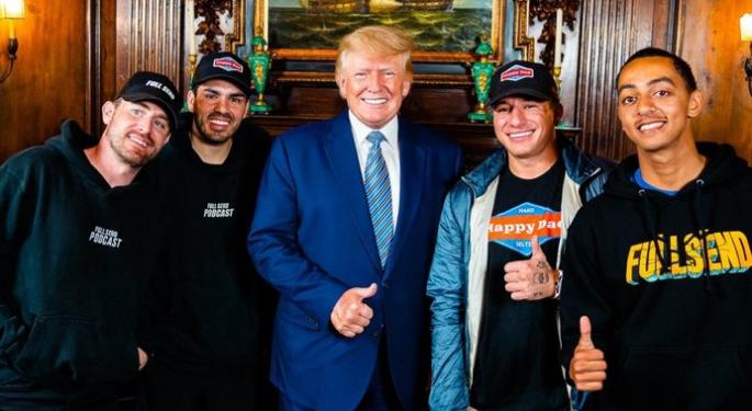 YouTube Removes Nelk Boys 'Full Send' Podcast Featuring President Donald Trump