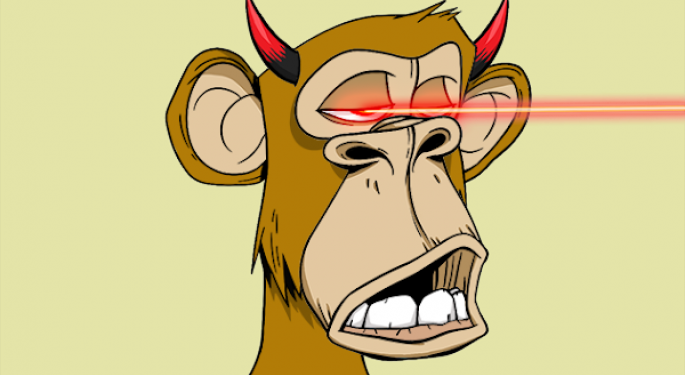 Buy Shares Of Rare Laser Eyes Bored Ape Yacht Club For $7: Here's How