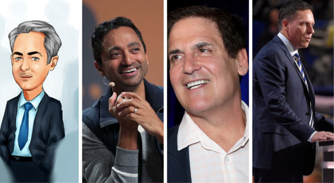 Who Would You Rather Work For: Ackman, Chamath, Cuban Or Thiel?