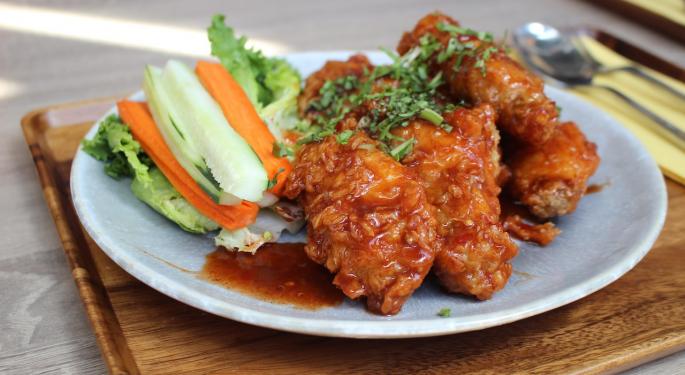 This Chicken Wing Stock Has A Better 5-Year Return Than Disney, Ford, PayPal, Coca-Cola, Alibaba Group And Amazon