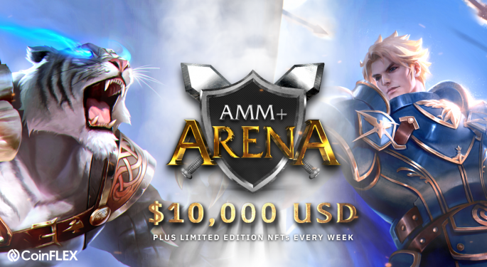 CoinFLEX Announces Play-to-Earn 'AMM+ Arena' Campaign