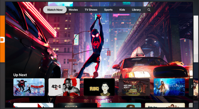 Apple Rolls Out Streaming Service Apple TV+, TV Channels
