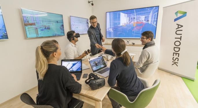 Autodesk Is 'Tracking For Sustainable Long Term Growth,' Rosenblatt Says