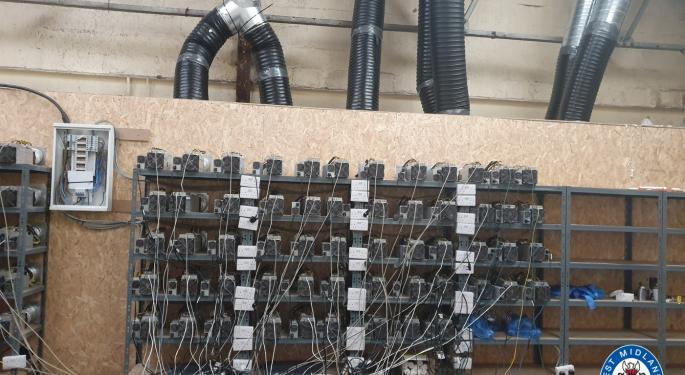 Illegal Bitcoin Mine Discovered In UK At Suspected Cannabis Farm