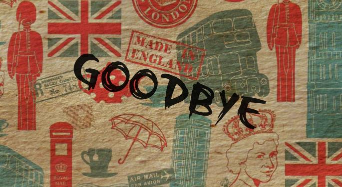 Brexit Buyers' Remorse? U.K. Realizing Breaking Up May Be Hard To Do