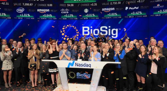 BioSig Expands in Electrophysiology with St. Elizabeth's Medical Center Evaluation
