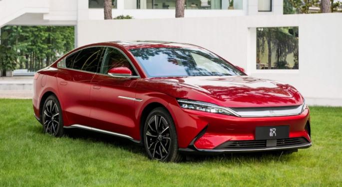 Warren Buffett-Backed BYD Says New Han EV Variants Receive Over 12,000 Preorders Within Hours Of Launch