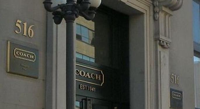 Coach Earnings Preview: Double-Digit Revenue Growth Expected