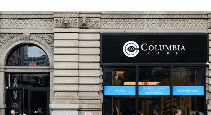 Columbia Care Secures Over CA$25M in Funding Via Another Deal With Canaccord