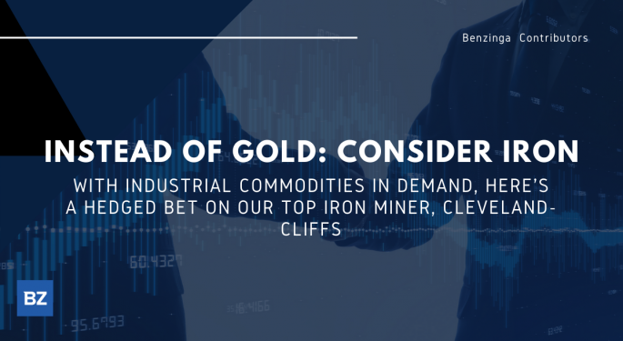 Instead Of Gold: Consider Iron. With Industrial Commodities In Demand, Here's A Hedged Bet On Our Top Iron Miner, Cleveland-Cliffs