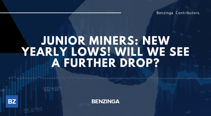 Junior Miners: New Yearly Lows! Will We See A Further Drop?