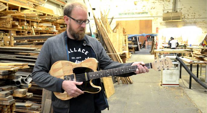 Detroit Startup Uses Reclaimed Wood To Build Guitars: 'I Want People To Feel Like They're Playing A Cadillac'