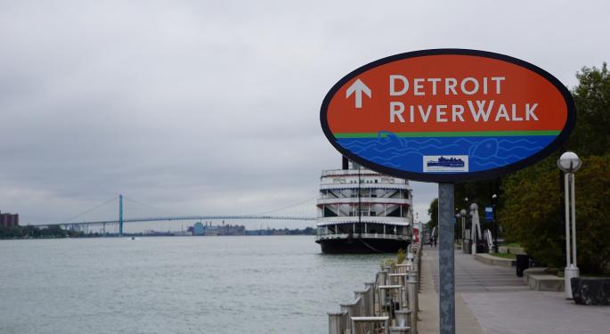 Why Was Usher Snapchatting Around Detroit?