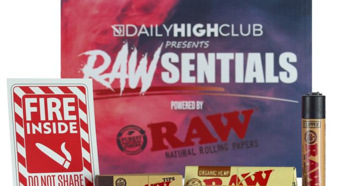 Daily High Club And RAW Natural Rolling Papers Team Up To Launch Subscription Box