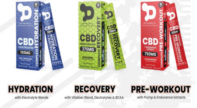Bloomios To Manufacture DRYWORLD's New Athletic Performance CBD Product Line