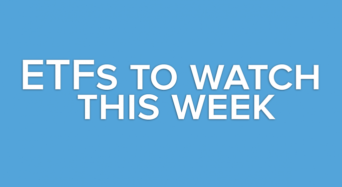 A Look Ahead: This Week's ETFs to Watch