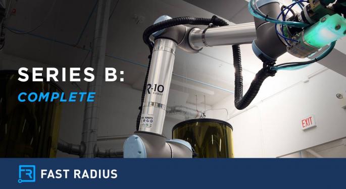 Fast Radius Raises $48 Million To Scale Up Its Additive Manufacturing Capacity