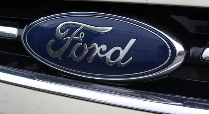 Ford cotiza cerca de un nivel crítico