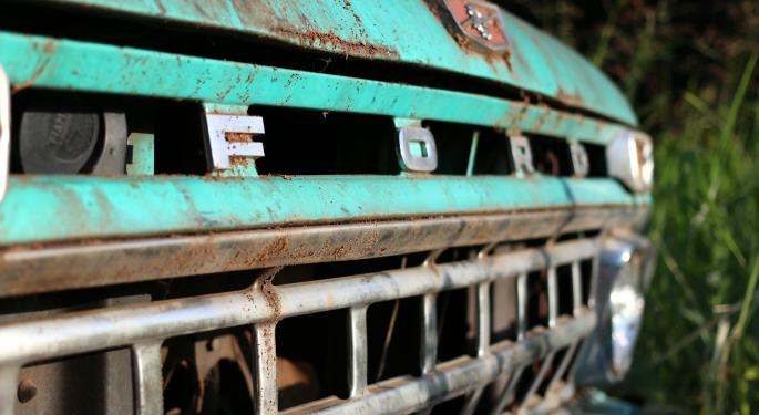 Ford's Guidance Comes In Below Estimates