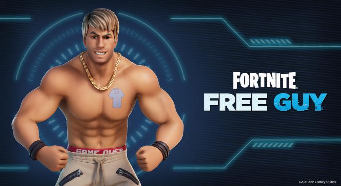 You Can Play As Ryan Reynolds In This Fortnite-'Free Guy' Crossover