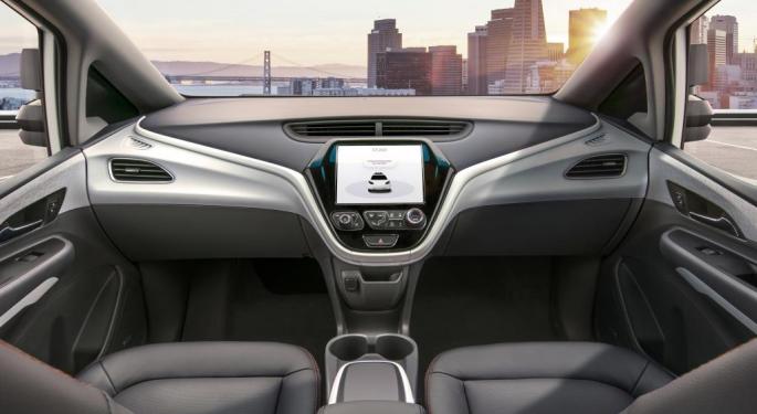 GM Surges Forward On SoftBank Investment In Autonomous Vehicle Segment