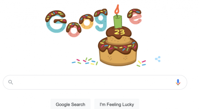 Ecco come festeggia Google i suoi 23 anni