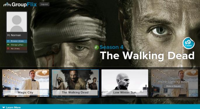 New Startup GroupFlix Is Netflix A La Carte