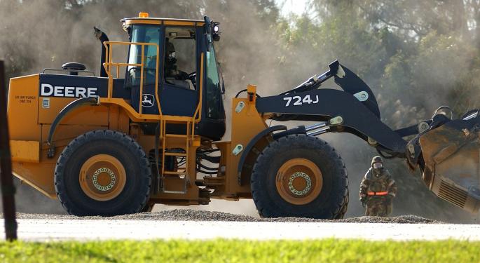 Avondale Partners Says It's Time To Buy Deere, Joy Global And Other Machinery Stocks