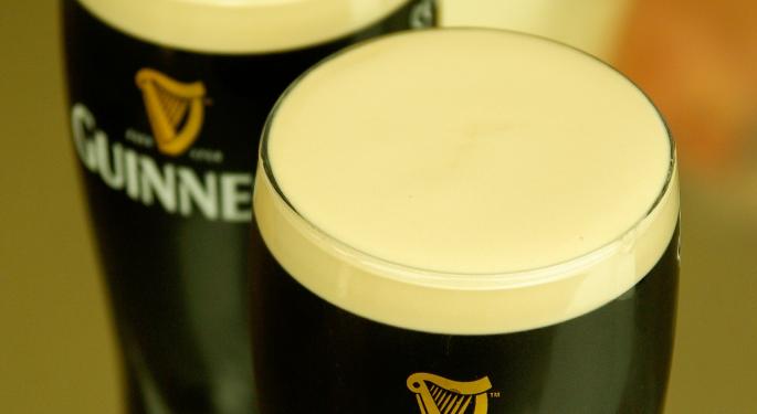 For Guinness Beer Owner Diageo, March Is The Money Month