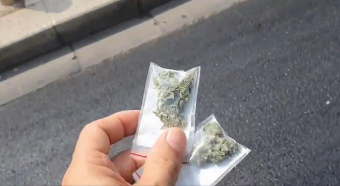 Watch: Drone Dropping Free Weed To Promote Legalization