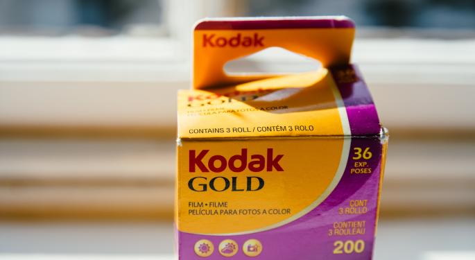 Le azioni di Kodak fanno su e giù per potenziale short squeeze