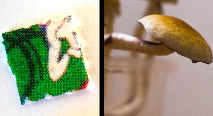 LSD And Magic Mushroom's Active Compound Appear To Have The Same Effects, New Study Finds