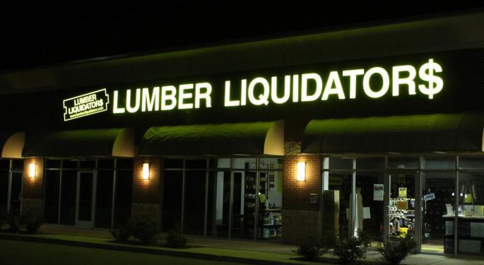 Lumber Liquidators Settles With CARB; Stock Rips 15%