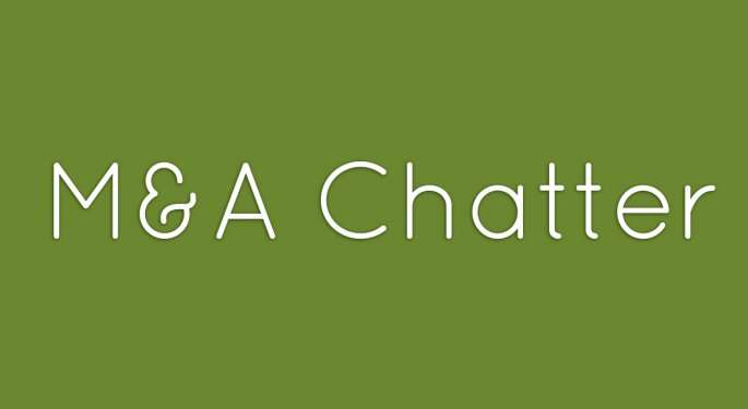 Benzinga's M&A Chatter for Monday June 23, 2014