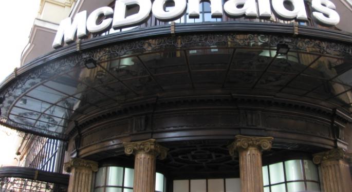 Credit Suisse McDonald's Channel Checks Suggest Sluggish Comps Growth