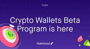 Les portefeuilles crypto débarquent sur Robinhood