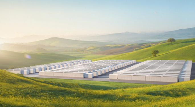 Picture Shows Over $300M Worth of Tesla's Megapack Battery Storage At Gigafactory Nevada