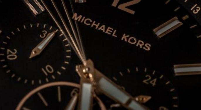 Luxury Update: Morgan Stanley Still Loves Michael Kors Despite 50% Year-To-Date Decline