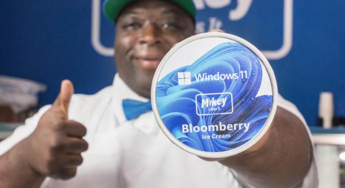 Microsoft Offered Free Ice Cream And NFTs For Windows 11 Launch: What Investors Should Know
