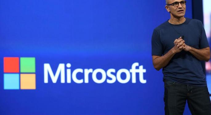 Microsoft Sales 'In Line' With Expectations, PacCrest Says