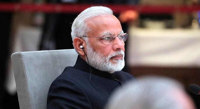 El primer ministro indio, víctima de jaqueo en Twitter