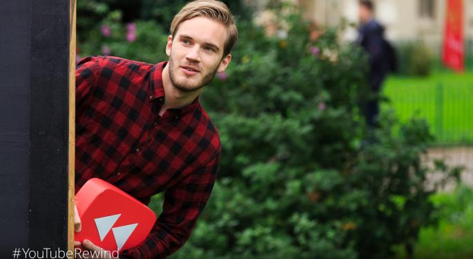 Top YouTuber PewDiePie Joins Blockchain Live Streaming Platform